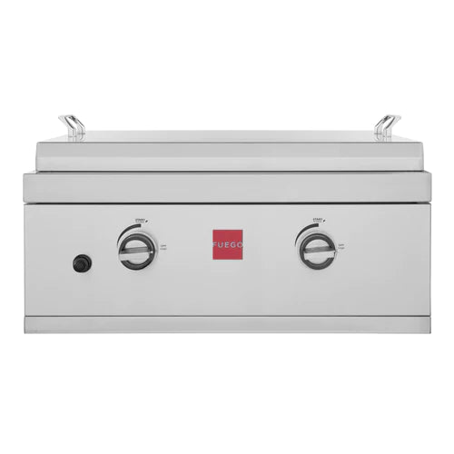 Fuego Built In Griddle 304SS F27S-Griddle-B - Stone and Heat