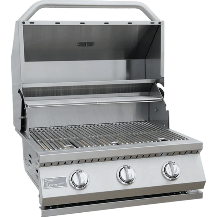 Kokomo Grills 26" KO-BAK Series 3 Burner Built In BBQ Gas Grill - KO-BAK3BG - Stone and Heat