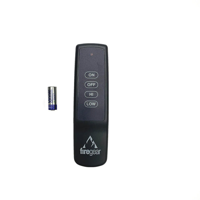 RCS Cedar Creek - Remote Control Kit - ON/OFF-HIGH/LOW - Stone and Heat