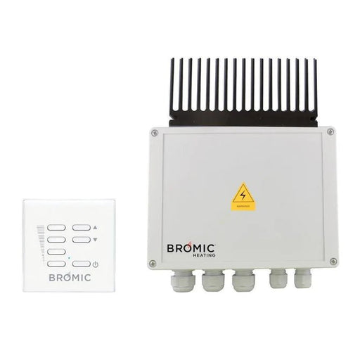 Bromic Smart-Heat Wireless Dimmer 7 Channel Remote - Stone and Heat