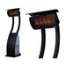 Bromic Tungsten 500 Portable Gas Patio Heater - Stone and Heat