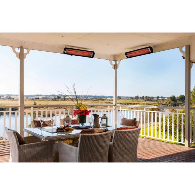 Bromic Tungsten Electric High Performance Patio Heater - Stone and Heat