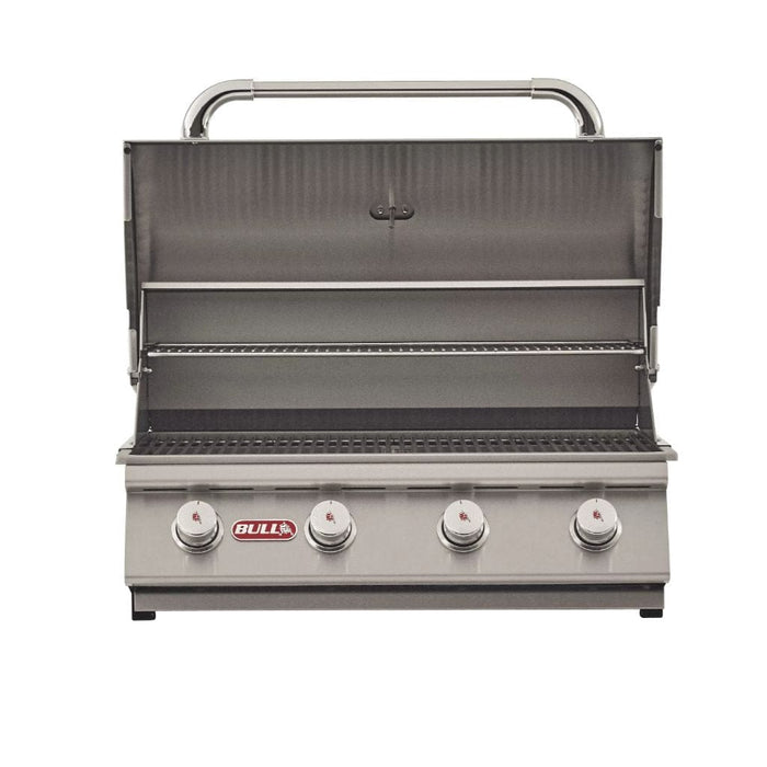 Bull 30" 4-Burner Outlaw Built-In Gas Grill - 26038/9 - Stone and Heat