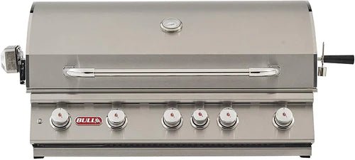 Bull Grills Brahma Series 38" 5-Burner 90,000 BTU Built-In Outdoor Grill Head with Light - Natural Gas - 57568 - Stone and Heat