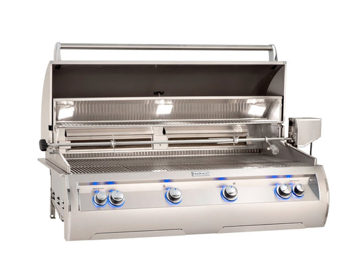 Fire Magic Built-In Echelon Grill With Analog Thermometer - 4 Burners - Natural Gas - E1060I-8EAN(P) - Stone and Heat