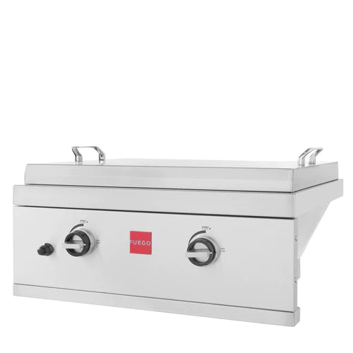 Fuego Built In Griddle 304SS F27S-Griddle-B - Stone and Heat
