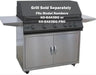 Kokomo Grills 3/4/5 Burner Stainless Steel Grill Cart - Stone and Heat