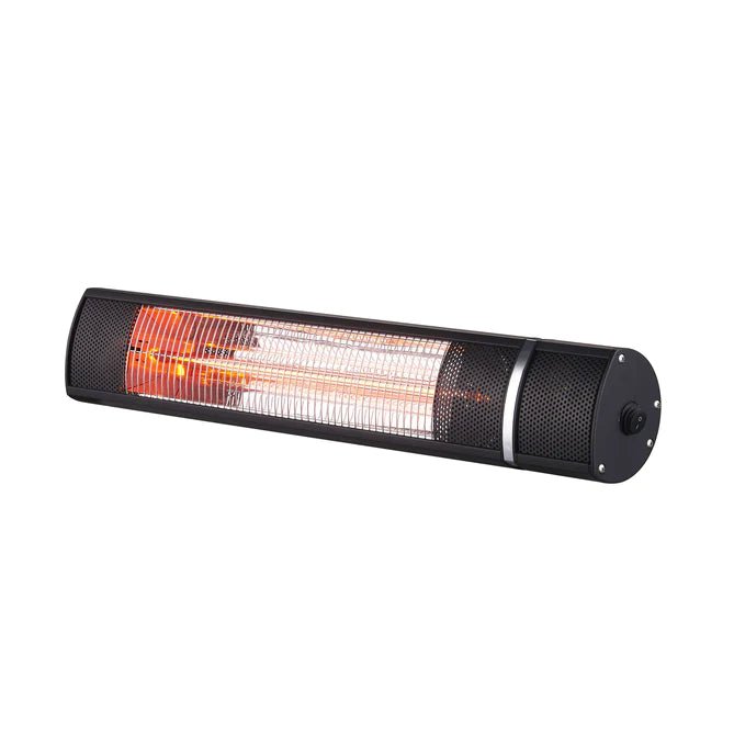 RADtec 25" Golden Tube Electric Patio Heater (1500W/110V) - Stone and Heat