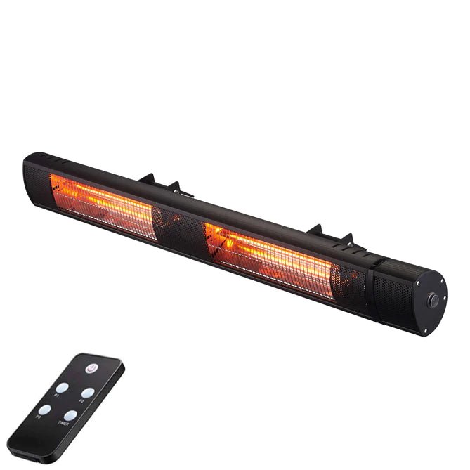 RADtec 38" Golden Tube Electric Patio Heater (3000W/220V) - Stone and Heat