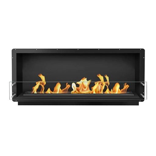 THE BIO FLAME 60-INCH SMART FIREBOX SS - BUILT-IN ETHANOL FIREPLACE (BF-FB-SS-60-SS-RCSB48 / BK-RCSB48) - Stone and Heat